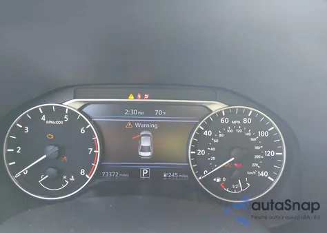 2022 Nissan Altima Sr Fwd from USA, damaged, VIN 1N4BL4CV2NN303294